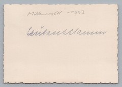 Mittenwald 1953 – Leutaschklamm – Old Photo 1950s