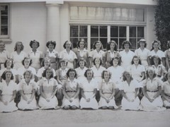 Rare Vtg 40s Marlborough School Junior High School Students 1944 Los Angeles CA