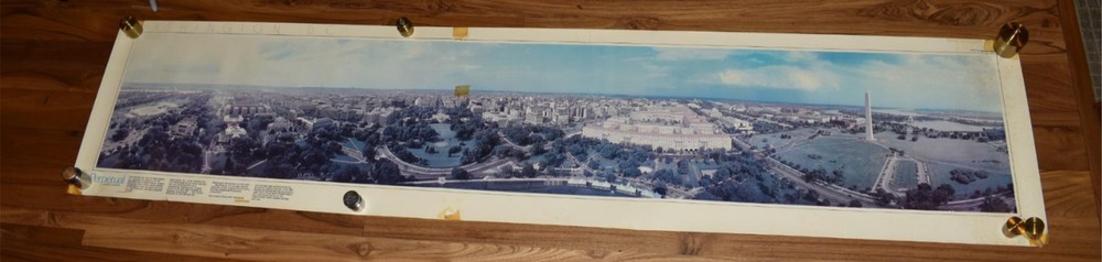Lawton Cirama Photography 60×14 Panoramic Photo Washington DC POSTER- ’79(CIJ93)