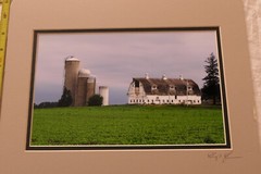 ART SIGNED PHOTOGRAPH COLOR FARM FARMHOUSE BARN