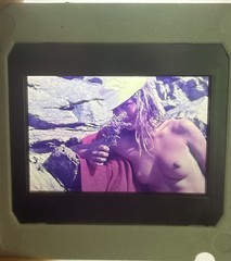 Vintage 35mm Colour Slide Portrait Woman Original Slide Photograph