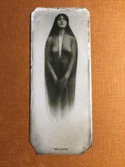 «Kaloma» rumored to be Josephine Sarah Marcus Earp alluring wife tintype C1063RP
