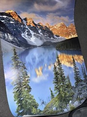 RARE Moraine Lake Sunrise, Banff National Park Canada Canvas 24” (W) x 36” (H)