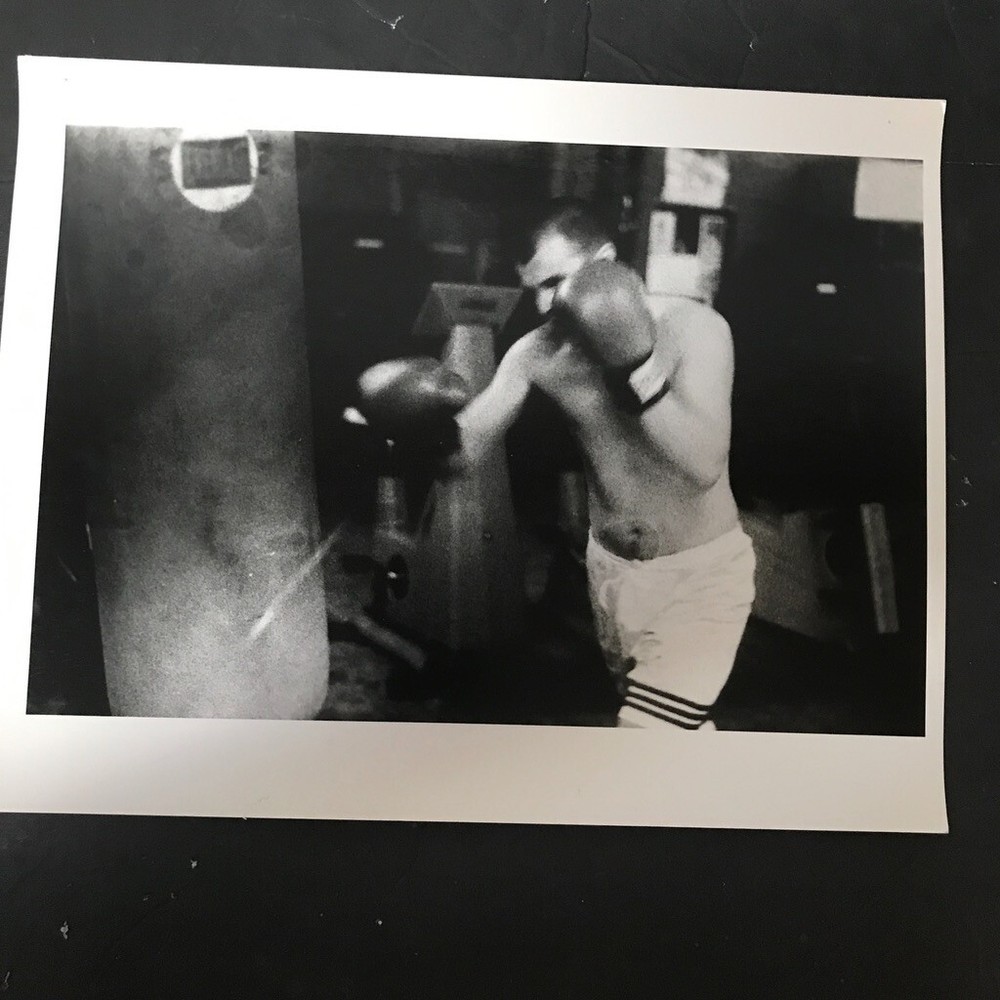 Art Photograph Silver Gelatin Print Janine Gordon Boxing Gleasons Whitney Museum
