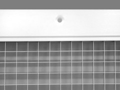 10″ x 12″ or 12″ x 10″ Cube Core Eggcrate Return Air Grille – Aluminum Rust P…