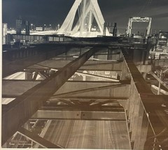 LANCE KEIMIG End of the Road ZAKIM Bridge BOSTON Artery Architecture Night PHOTO