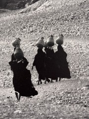 DOROTHEA LANGE Egyptian Village (1962) Large Silver Gelatin ex-MoMA Collection
