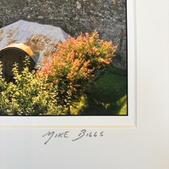 Mike Biggs Signed Photography Print «The Colors of Como» Ready To Frame 11”x14”