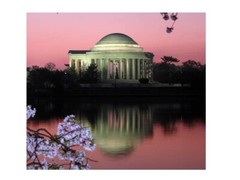 Jefferson Memorial in the morning sunrise 14×20 s/n NEW 56/250 New