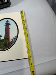 Cape May Lighthouse Print 8×10 Signed Coastal Art Nautical Beach Costal Decor
