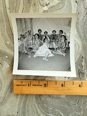 THERE’S ALWAYS ONE AT THE PARTY Original Black and White Photo 3 1/2″» X 3 1/2″