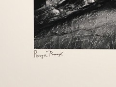 Ansel Adams Petroglyphs, Monument Valley, Utah Rare Proof
