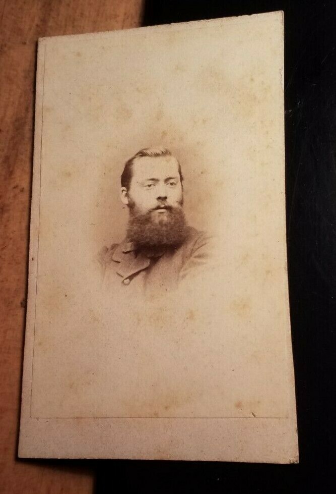 Man with Beard – Portrait – 1866 / CDV