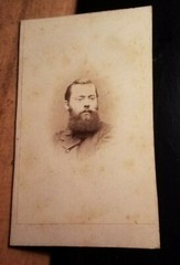 Man with Beard – Portrait – 1866 / CDV