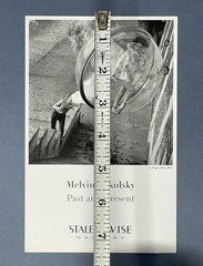 Melvin Sokolsky (1933-2022) Art Show Announcement Card Photographs 1960-1970