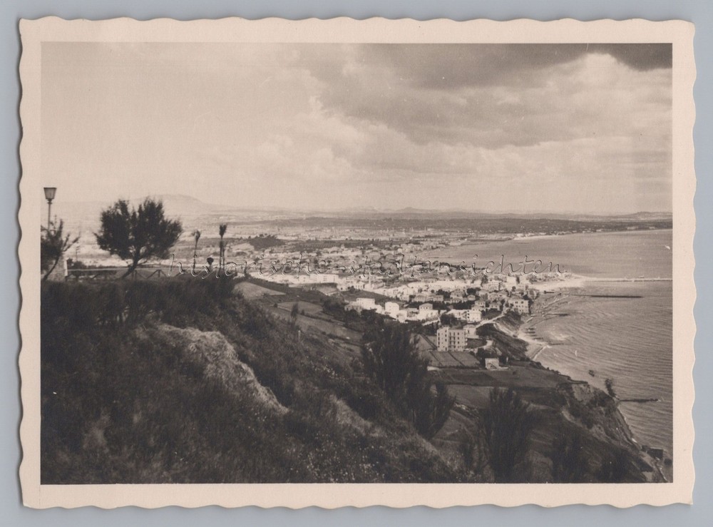 Gabicce Mare Riviera Umbria Italy 1956 – High Road – Vintage Photo 1950s