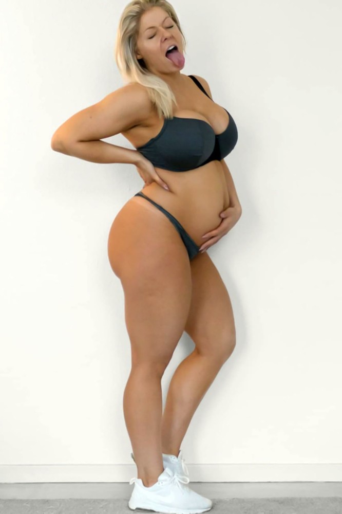 4×6 Artistic Photo Fine Art Beautiful Busty Pregnant Model 33026c-18