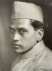 Rare 1930s Alfred Eisenstaedt Photograph. Mahatma Ghandi Associate V A Sundaram