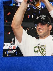 Aaron Rodgers Super Bowl XLV Green Bay Packers 8×10 Spotlight Photo NFL license