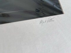 Mark Ritter Signed Silver Gelatin Print: «The Y Chromosome” Vintage Fine Art B&W