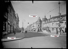 Vintage Black And White Photo Glass Plate Negative 13X18 Cm Colmar France