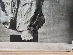 Vintage Silver Gelatin Print of a Baroque Sculpture «Hovering Angel» Bildarchiv