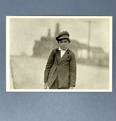Factory Worker Art Print Card Photo By Lewis Hine 1905 Fotofolio 4”x6”