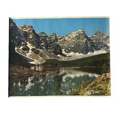 Lot Of 2 1960’s Don Harmon Signed ‘Lake Louise’ Photograph Large 21”x16”