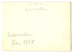 2 photographs Vorwerk-Quermathen, manor house around 1928