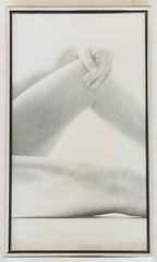 Super Rare 1980’s Male Nude Model Triptych Listed SF Artist DENNIS KOHN