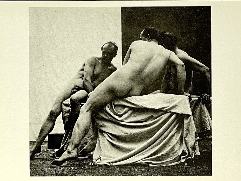 Max Koch & Otto Rieth Nude Study Der Act 1890s Fotofolio Art Print Card 4”x6”