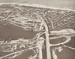 NEWPORT BEACH Aerial PENINSULA 1940’s Photo Print 971 11″ x 14″