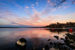 Grand Lake Photography Print: Oklahoma, Landscape, Sunset, Picture, Photo