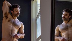 Male Physique Color Print 8.5×11 by Sam Devries – K04