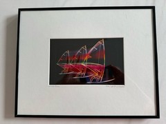 Photography Art – Matted & Framed ’84 Surfing, 80/150 Alex Pietersen. UPWIND.