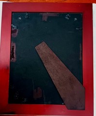 16″X14″ Wood Framed Vintage Photograph Of A Famous Clay Figurine Found By…