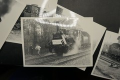 Photo Steam Locomotive 50 Bundle Lot Rostock Ticino 1975 Teschendorf Sanitz Railway Train