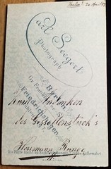Herrmann Runge – 1893 – Young Man / CDV Carl Seegert Berlin NO