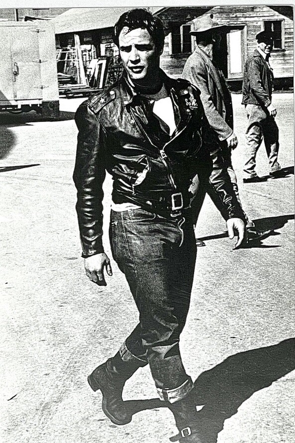 Brando In The Wild One – Phil Stern (1919-2014) Art Announcement Card 2001