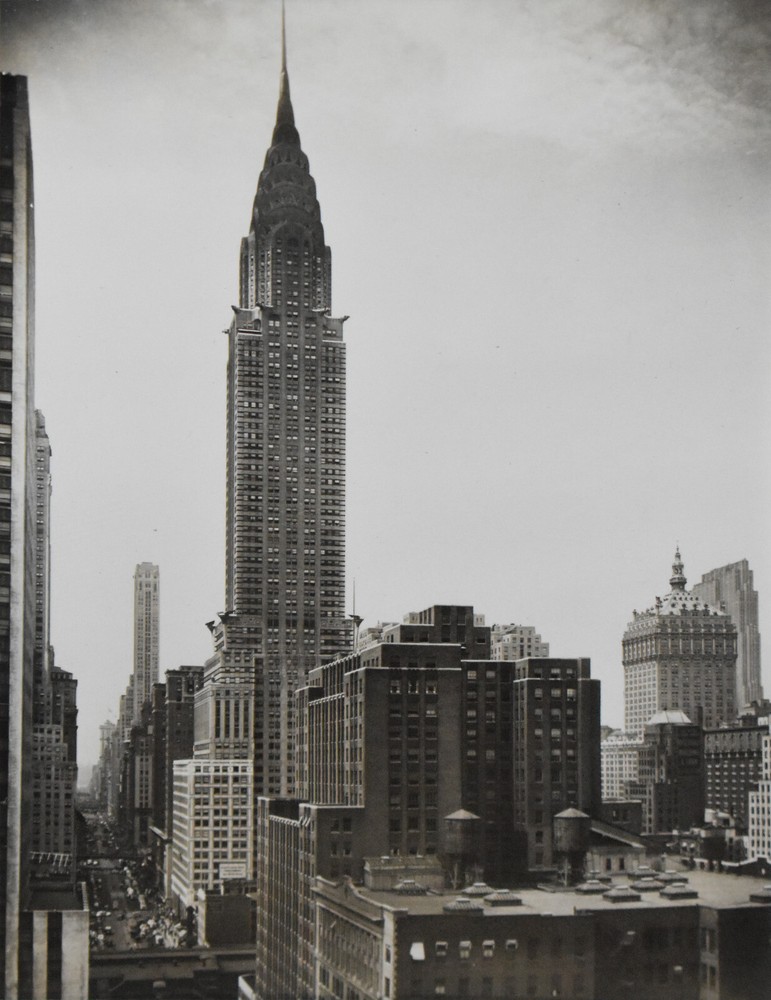 AJ CUNNINGHAM-NY Photographer-LIM.ED Gelatin Silver-Chrysler Building, NYC