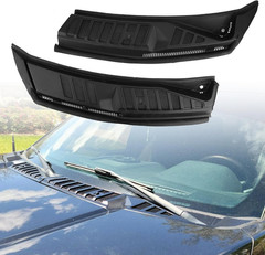 Windshield Wiper Cowl Panel Grille Compatible with Ford F-150 2015-2020 Left & R