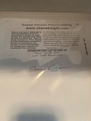 Shane Knight Signed & Numbered Photograph «Break Time» Limited Edition No 540