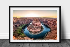 Southwestern Photography Print – Picture of Horseshoe Bend in Arizona