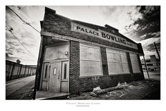 Photographic 20×30 Poster Palace Bowling Lanes Unframed