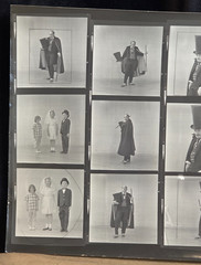 NEWLY FOUND! Hendrickson PHOTO Contact Sheet Proof & Negs ACTOR PORTRAIT SESSION
