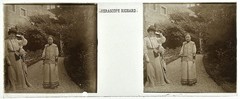 FRANCE Le Cambodge In Paris 1906 Photo Stereo Glass Vintage §Fn15
