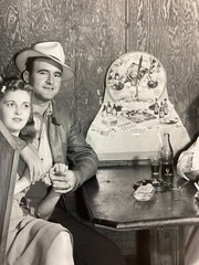 MARION POST WOLCOTT Signed TWO COUPLES JUKE JOINT Gelatin Silver Print FLORIDA