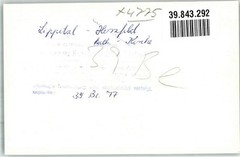 39843292 – 4775 Herzfeld Kath. Church Photo Original From Archive Of One