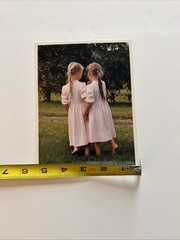 Bill Coleman Amish COUNTRY ART Photograph BFF Children Girls FRIENDS SISTERS