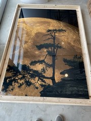 Peter Lik «Moonlit Dreams” Moon – Epic – 12 Foot Picture with COA